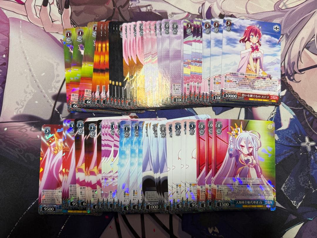 ヴァイスシュヴァルツ ノーゲーム・ノーライフ RR以下4コン TD付き