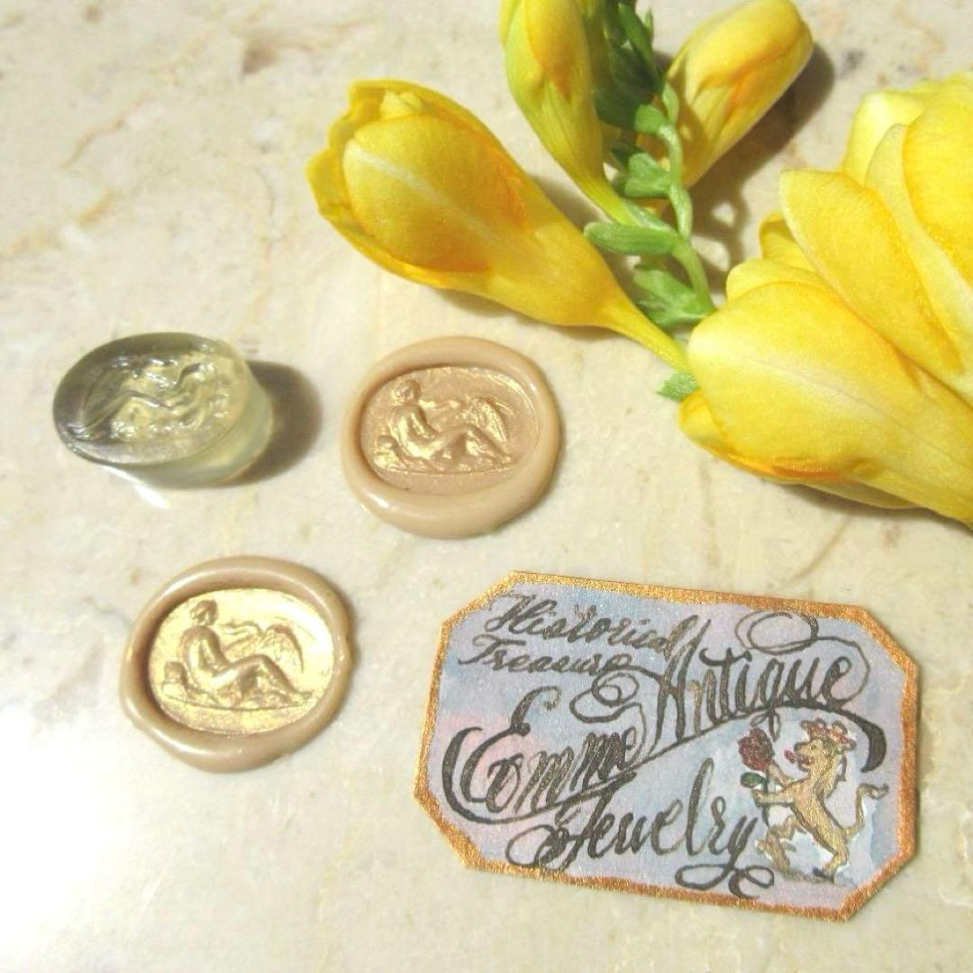 レダとスワン ଓ✧*１８世紀:☪︎✧*グランドツアー:+*ガラスシール⋆.✰