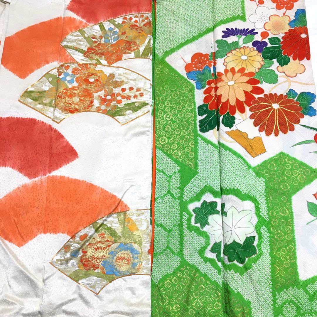 （51）送料込み 振袖 8点まとめてバラ売り不可 着物着用可能〜汚れあり