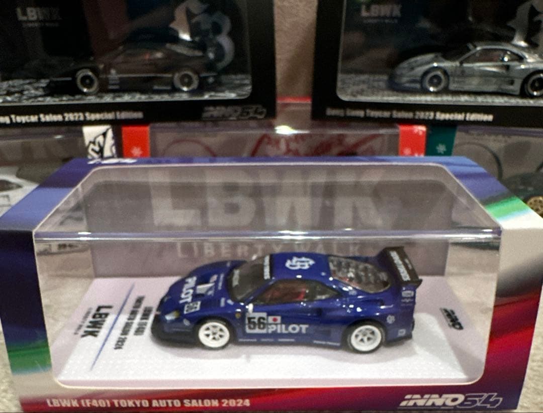 LBWK F40 2023・2024・特別版ミニカー6台セット