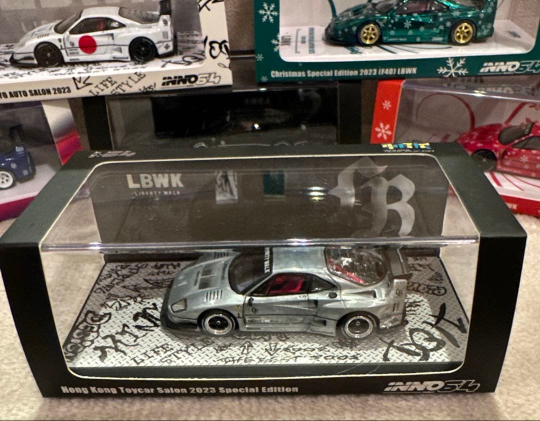 LBWK F40 2023・2024・特別版ミニカー6台セット