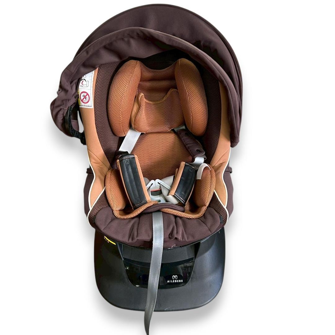 エールべべ AILEBEBE クルットNT2 シナモンブラウン チャイルドシート