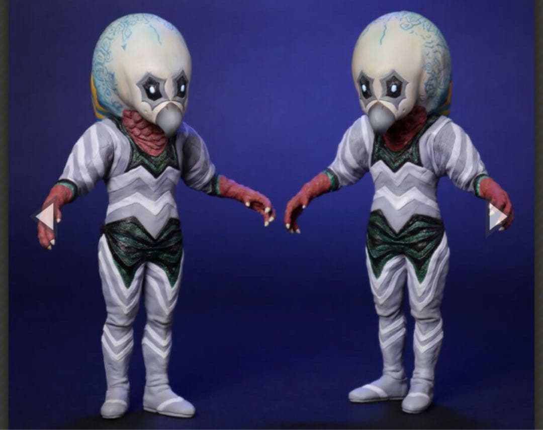 大怪獣シリーズ　ガッツ星人 分身セット ナイトカラーVer. 怪獣　フィギュア