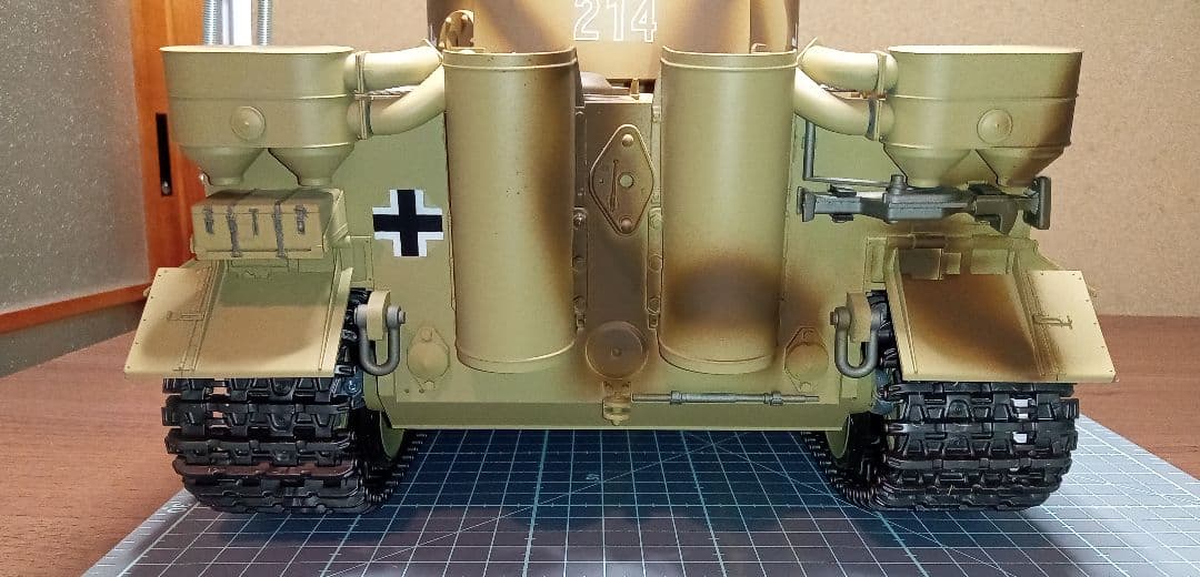 タミヤ1/16RCタンクTIGER−Ｉフルオペレーションセット完成品