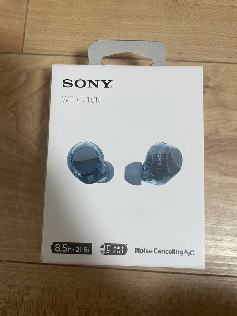 WF-C710N グラスブルー 高性能ノイズキャンセリング Bluetooth