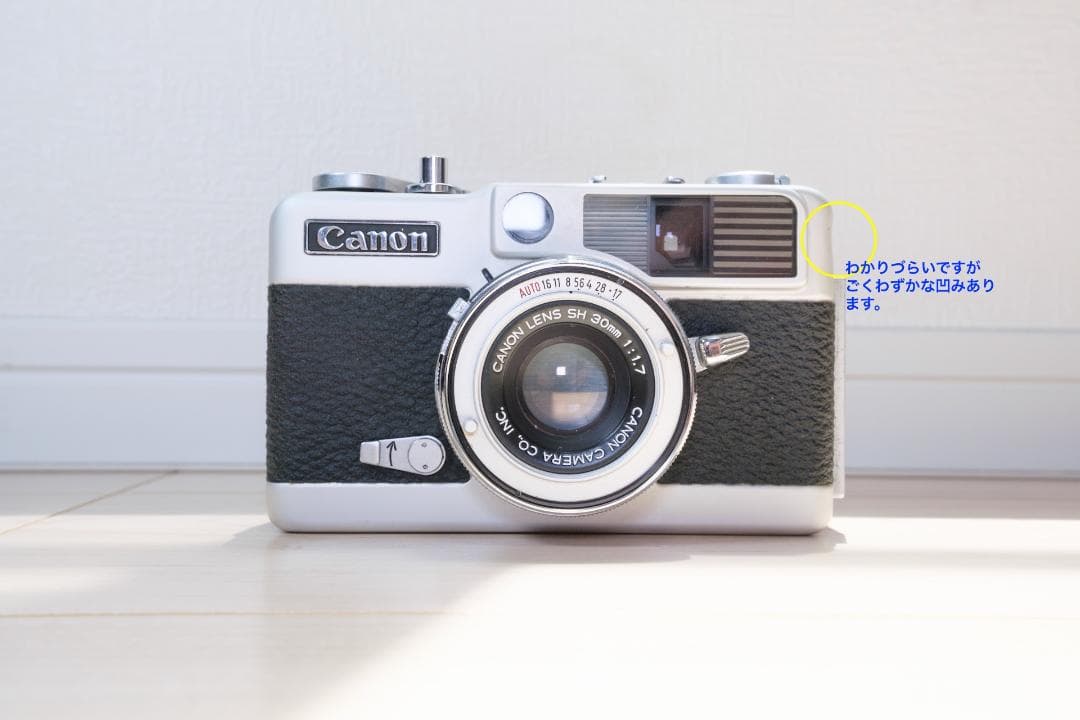 美品 整備済 完動品 Canon Demi EE17 フィルムカメラ