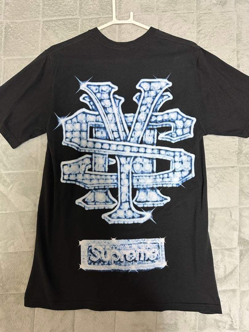 試着のみSupreme man Tee Black S