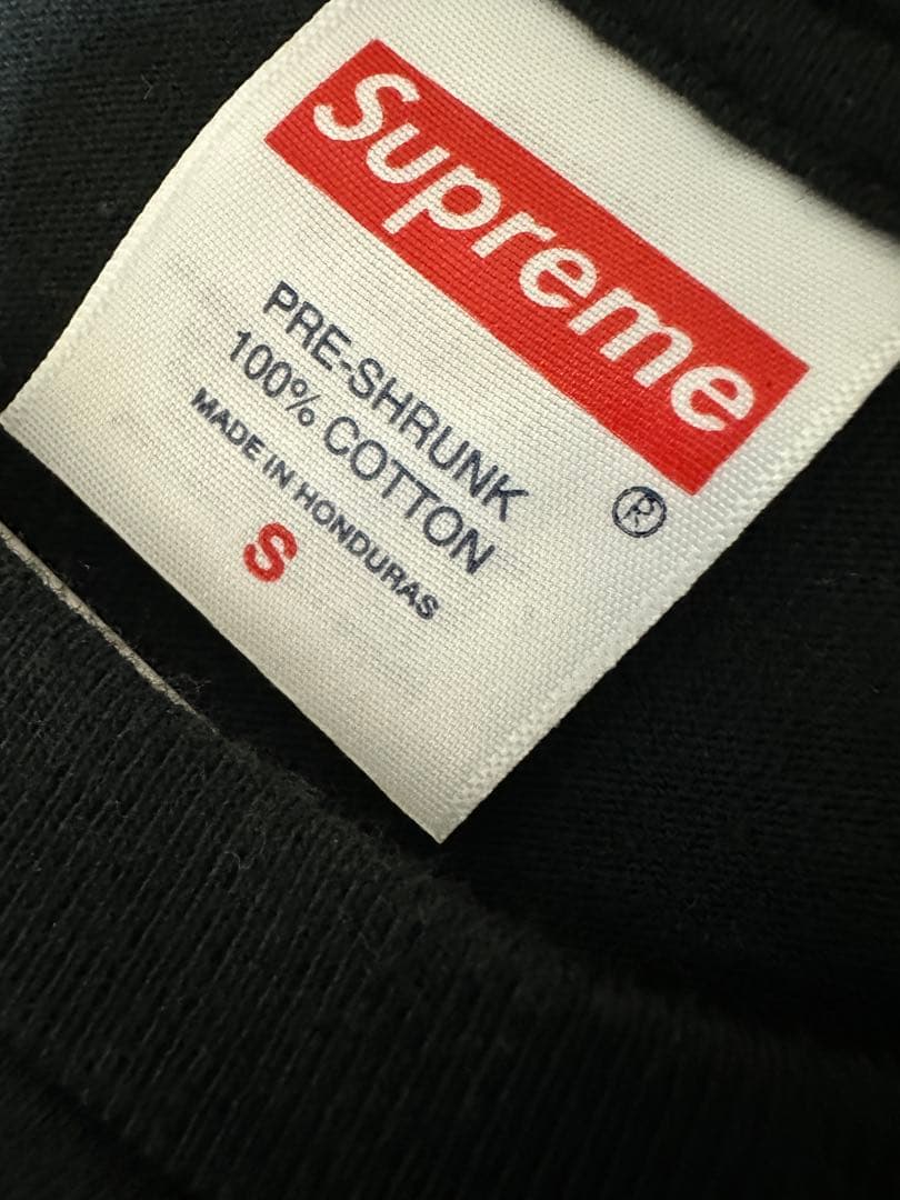 試着のみSupreme man Tee Black S