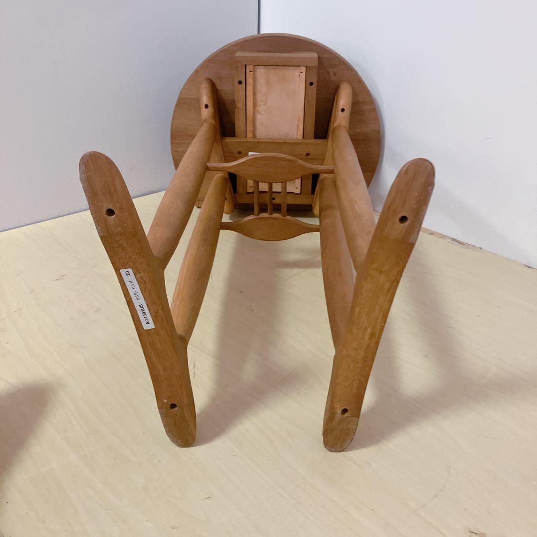 karimoku カリモク　木製　サイドテーブル　コンソール　電話台　FAX台