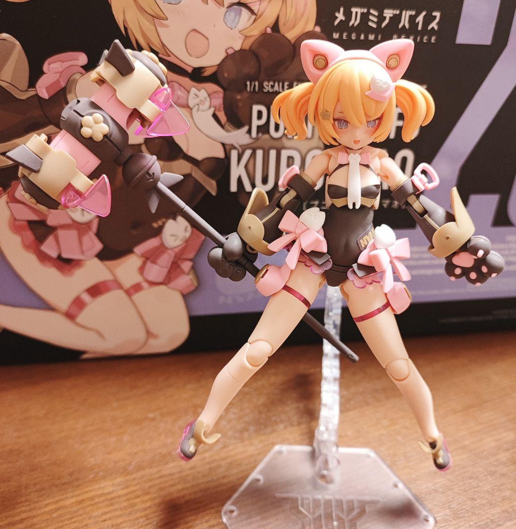 コトブキヤ メガミデバイス PUNI☆MOFU 黒マオ 完成品