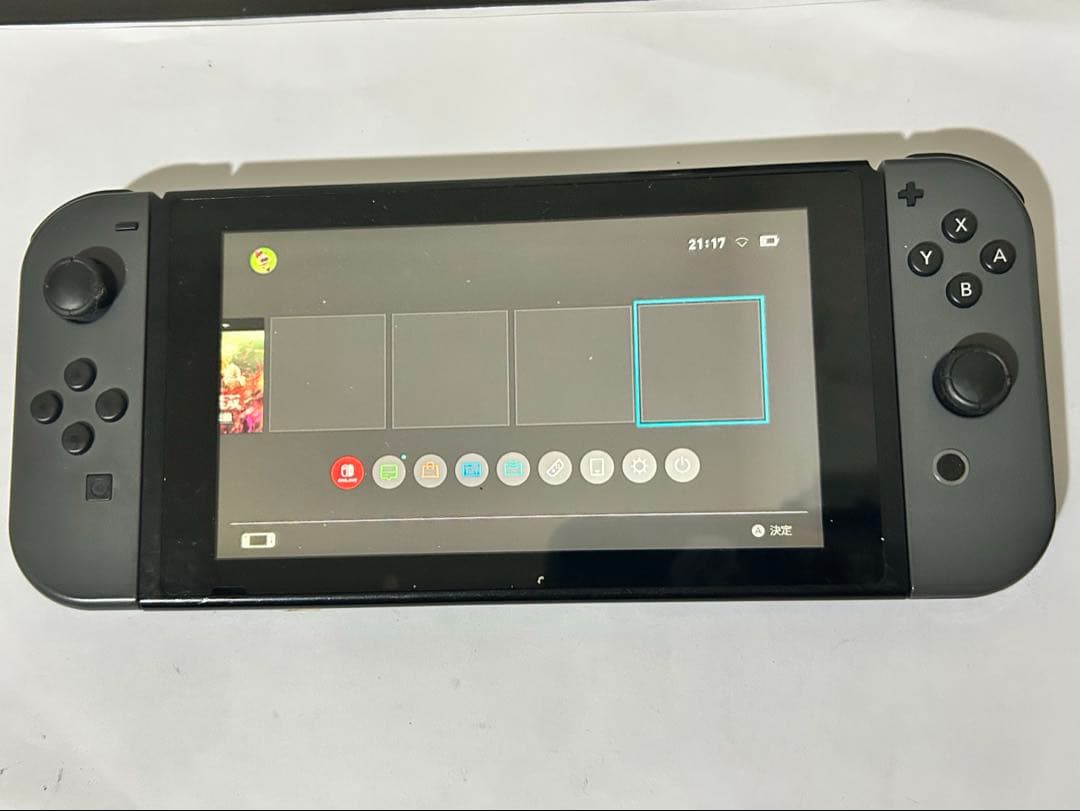 【動作品】ニンテンドー Switch グレー 本体 Nintendo 任天堂