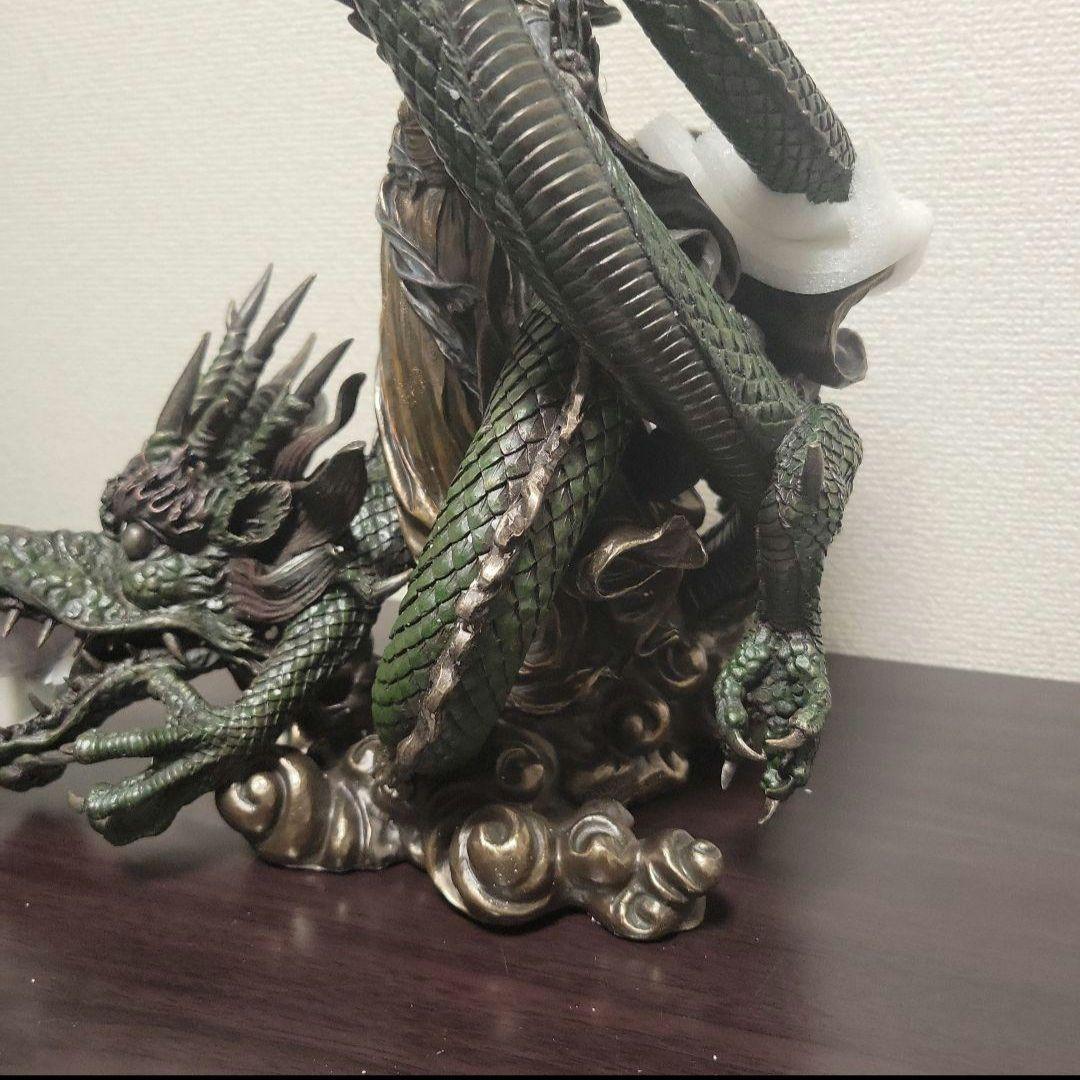 百花三国志　正子公也　諸葛亮孔明　フィギュア ブロンズ風　コールドキャスト