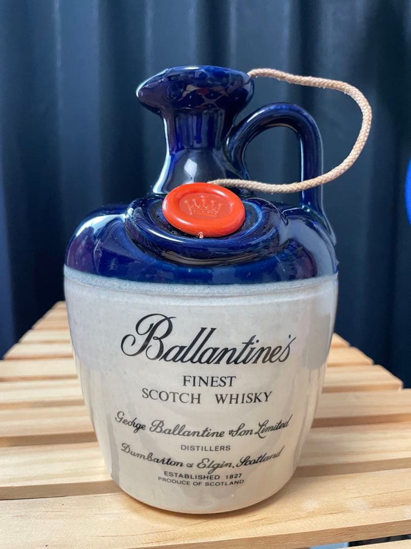 Ballantine's スコッチウイスキー 陶器　ファイネスト　バランタイン