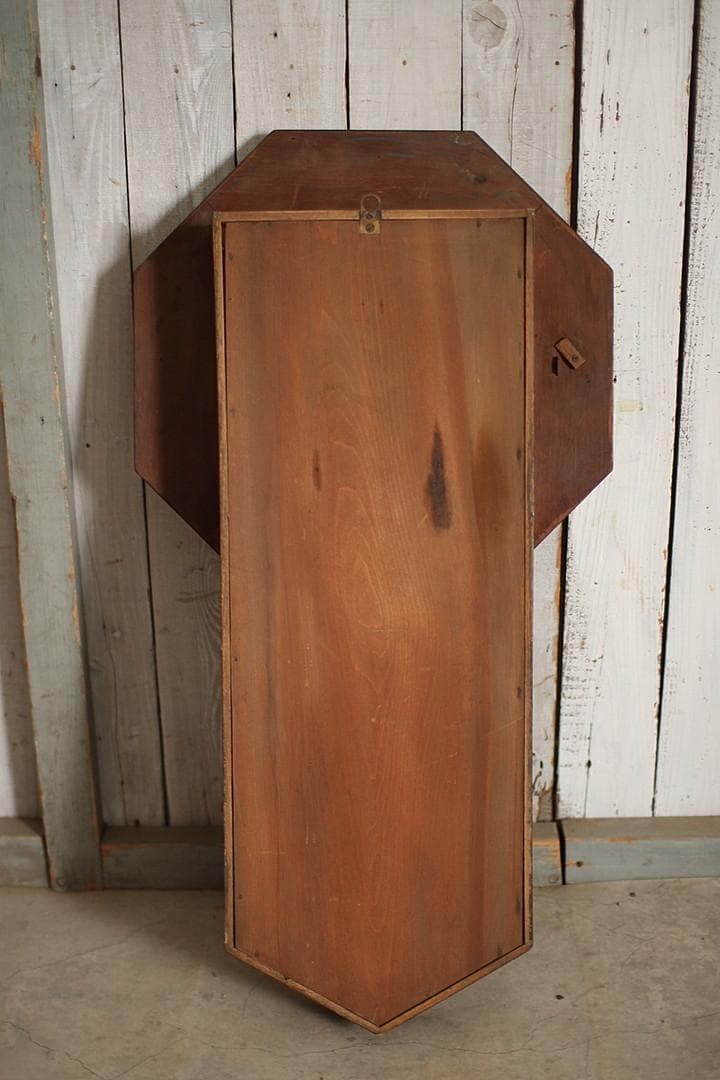 愛知時計製　古い掛時計　八角時計　高さ　82.5㎝