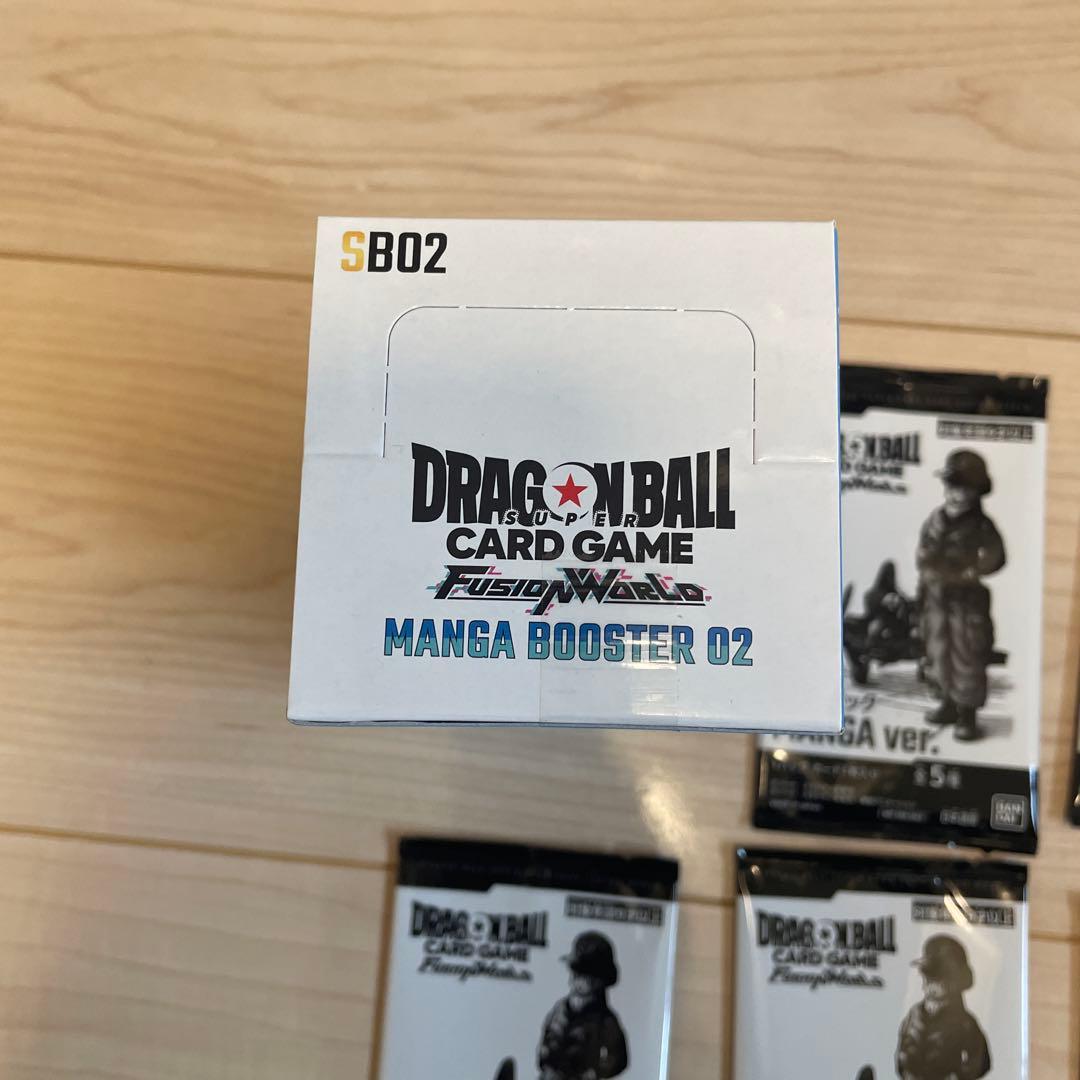 ドラゴンボールカードMANGA BOOSTER 02 バトルパック10パック付