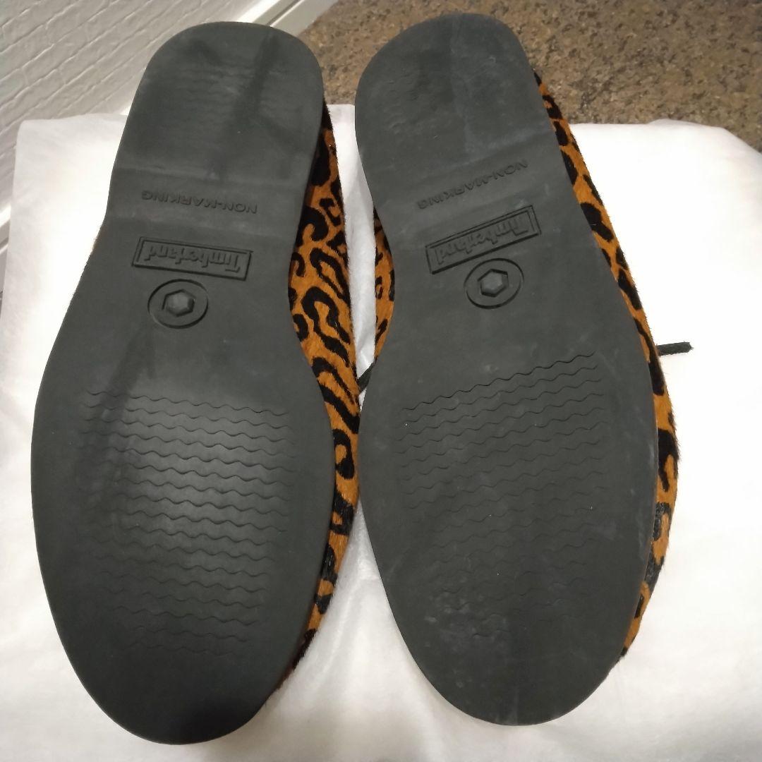 【稀少】ワコマリア×ティンバーランド デッキシューズ レオパード柄 ハラコ使用
