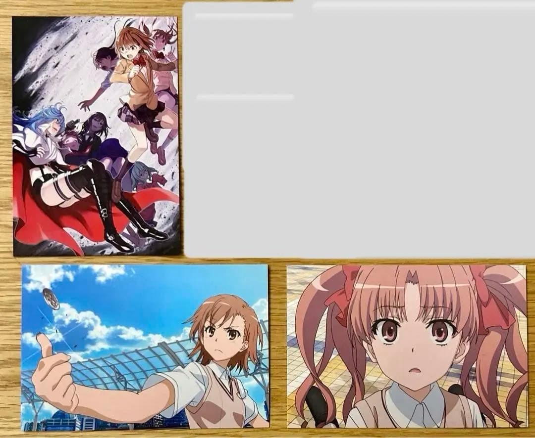 とある　シリーズ　特典　イラストカード 複製ミニ色紙　まとめ売り　④