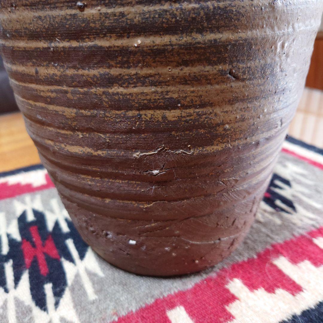 もっちゃん 古備前 壺 三耳壺 27cm 骨董