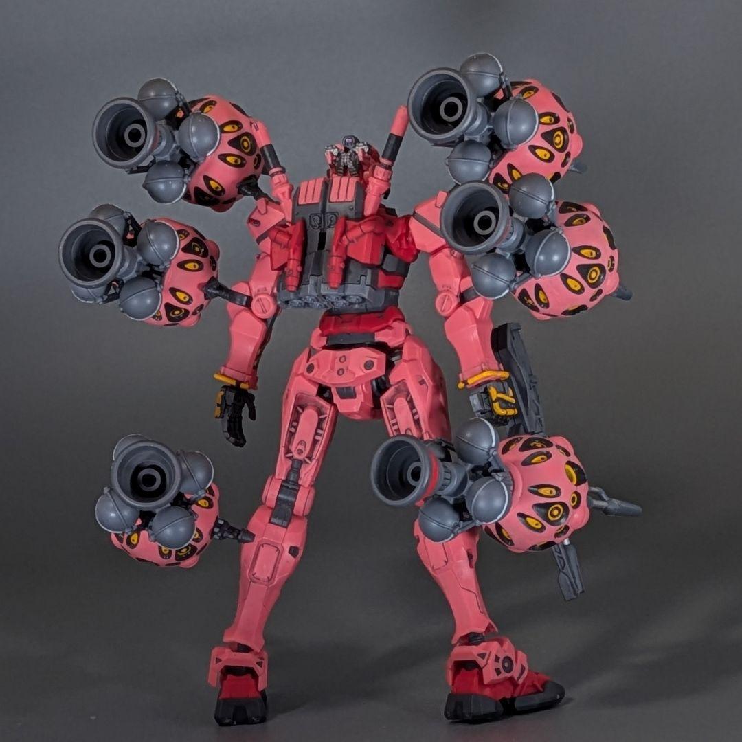 【予約注文】GQ1/144赤いガンダム　ビット×6 ガンプラプラ 組立済 完成品