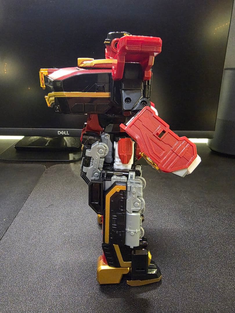 メタルカードボット　ブラストレイン　超合金　　バンダイ　韓国トイ　 変形ロボ