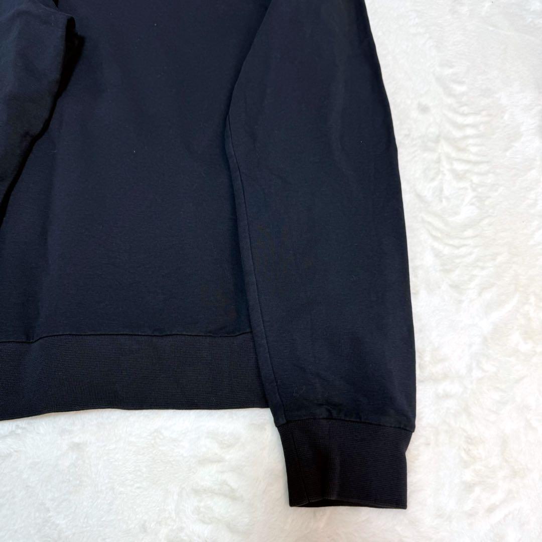 【美品】エンポリオアルマーニ Tシャツ ロンT スウェット　スエットブラック　M