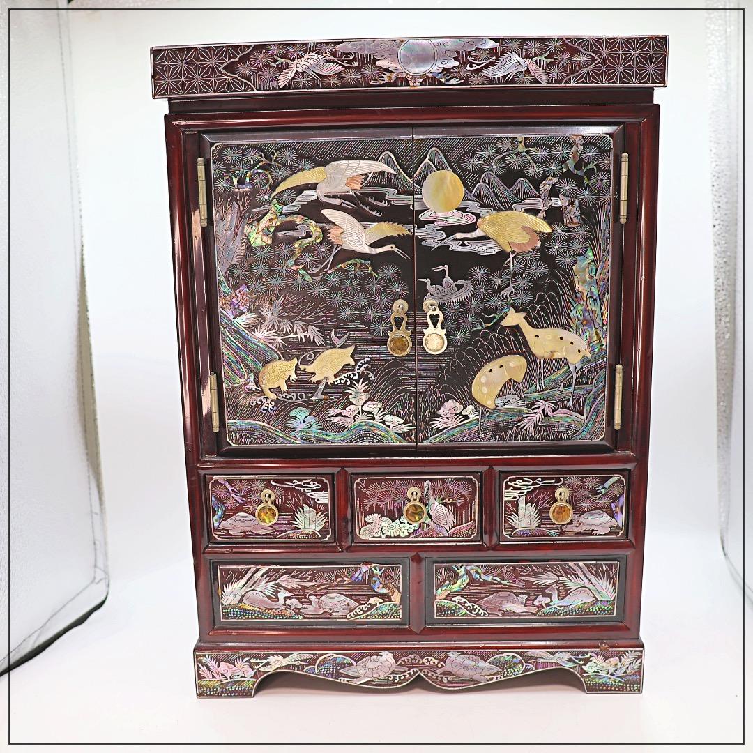 韓国・螺鈿細工｜ジュエリー・アクセサリーボックス