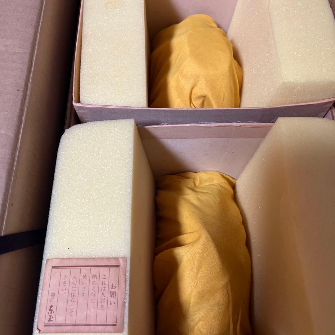 更に値下げ無形文化財人形師　雛人形　木目込み人形