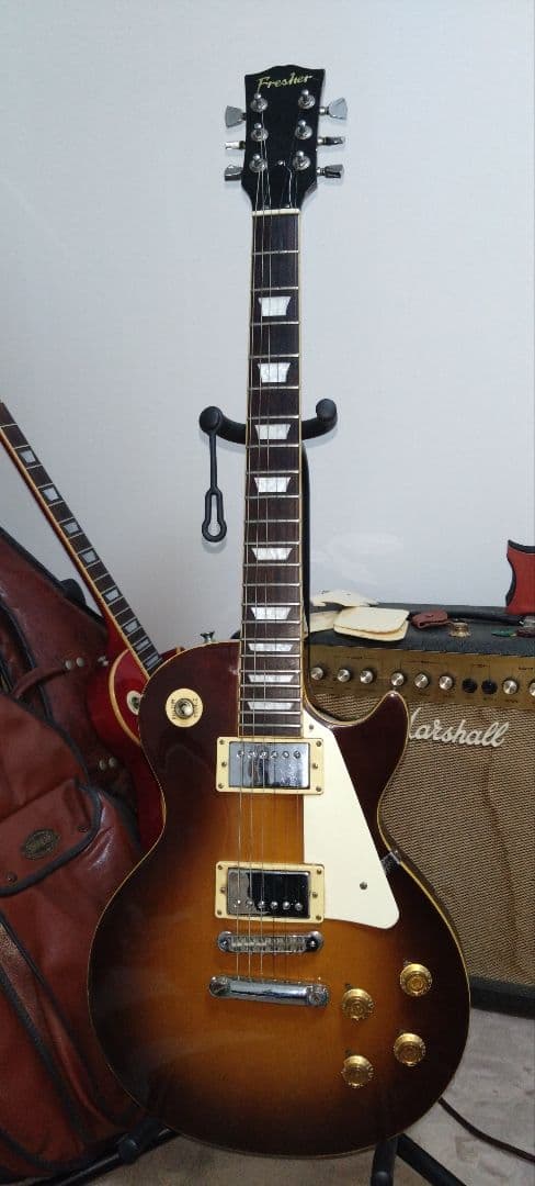 Fresher フレッシャーレスポール ブラウンサンバースト　セットネック