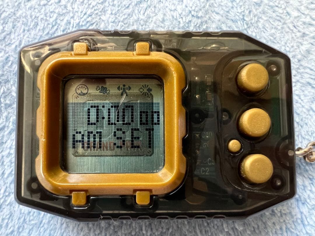 デジモン　ペンデュラム　クリアブラック　ゴールド　D-１