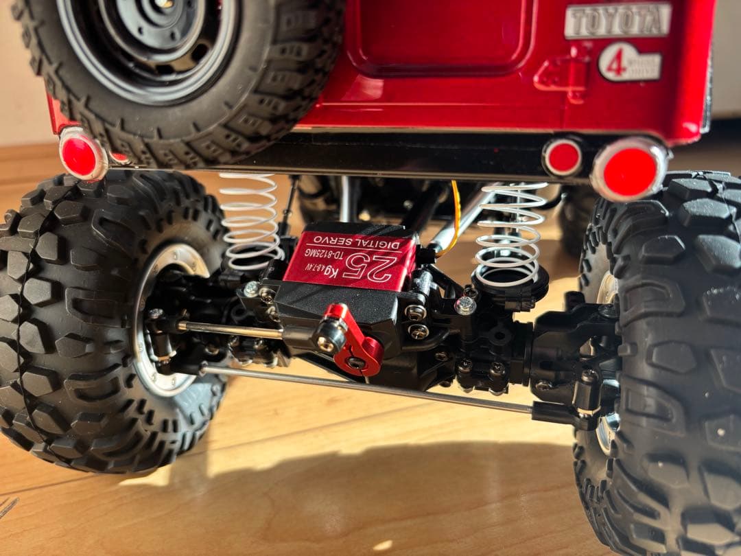 ま*き様 【新品！4WS！防水！】タミヤ CR-01 トヨタ ランクル40 フル