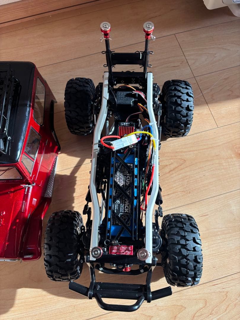 ま*き様 【新品！4WS！防水！】タミヤ CR-01 トヨタ ランクル40 フル