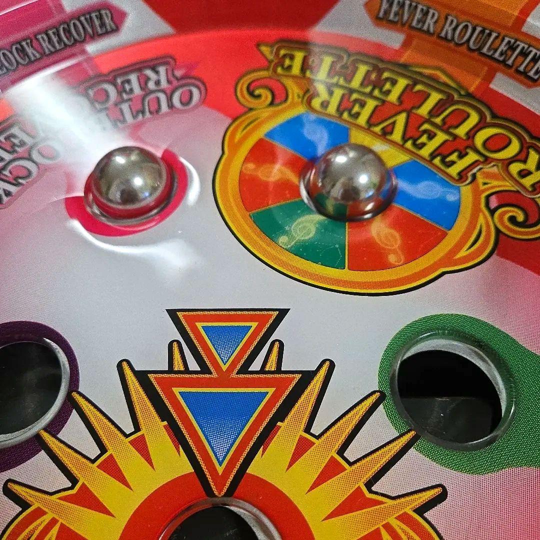 ☆スピンフィーバー☆抽選機☆動作確認済☆100V加工☆鉄球付☆メダルゲーム