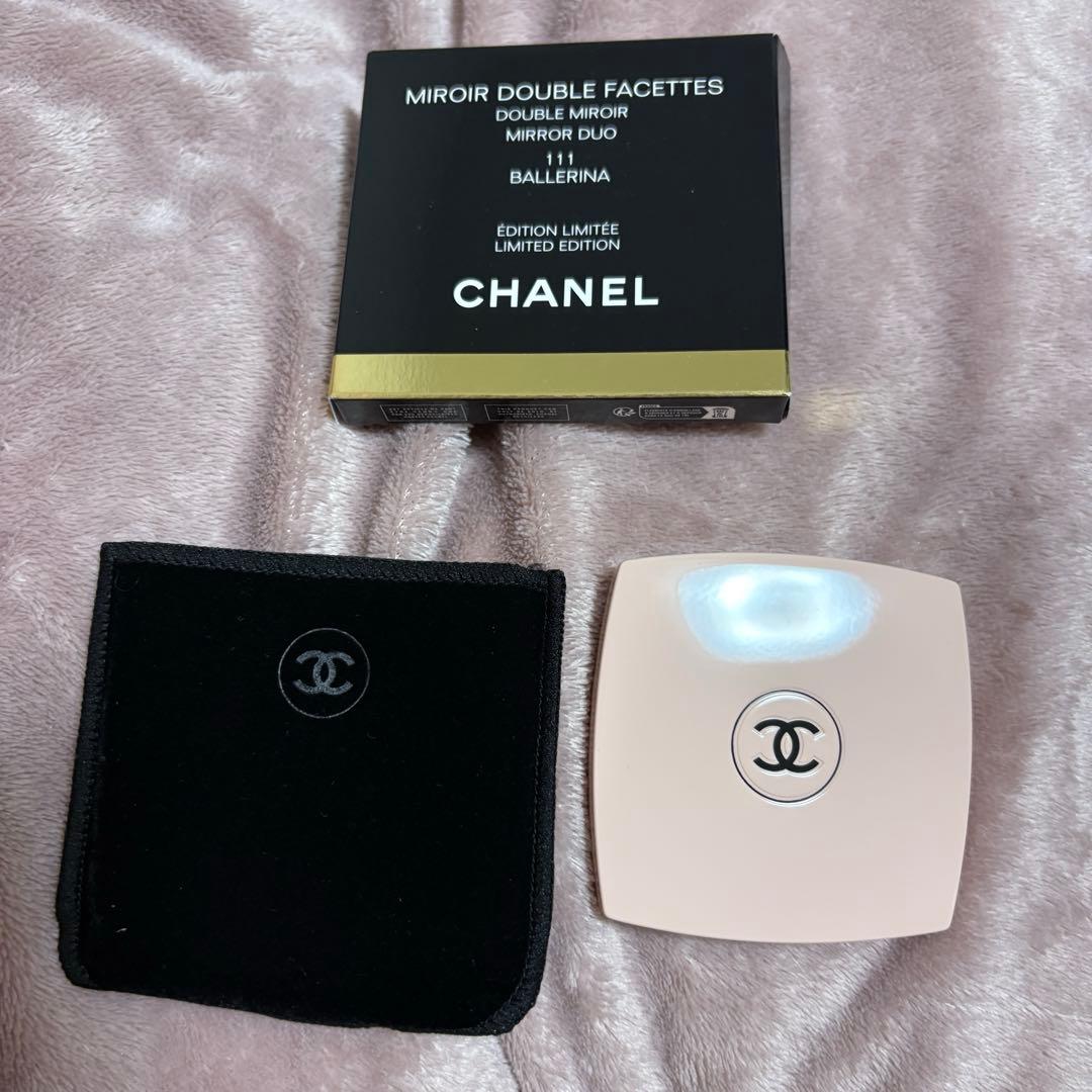 シャネル　ミラー　ミロワール　ドゥーブルファセット　バレリーナ　111