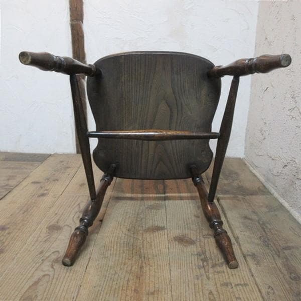 イギリス アンティーク 家具 アームチェア ウィンザーチェア 椅子 4725e