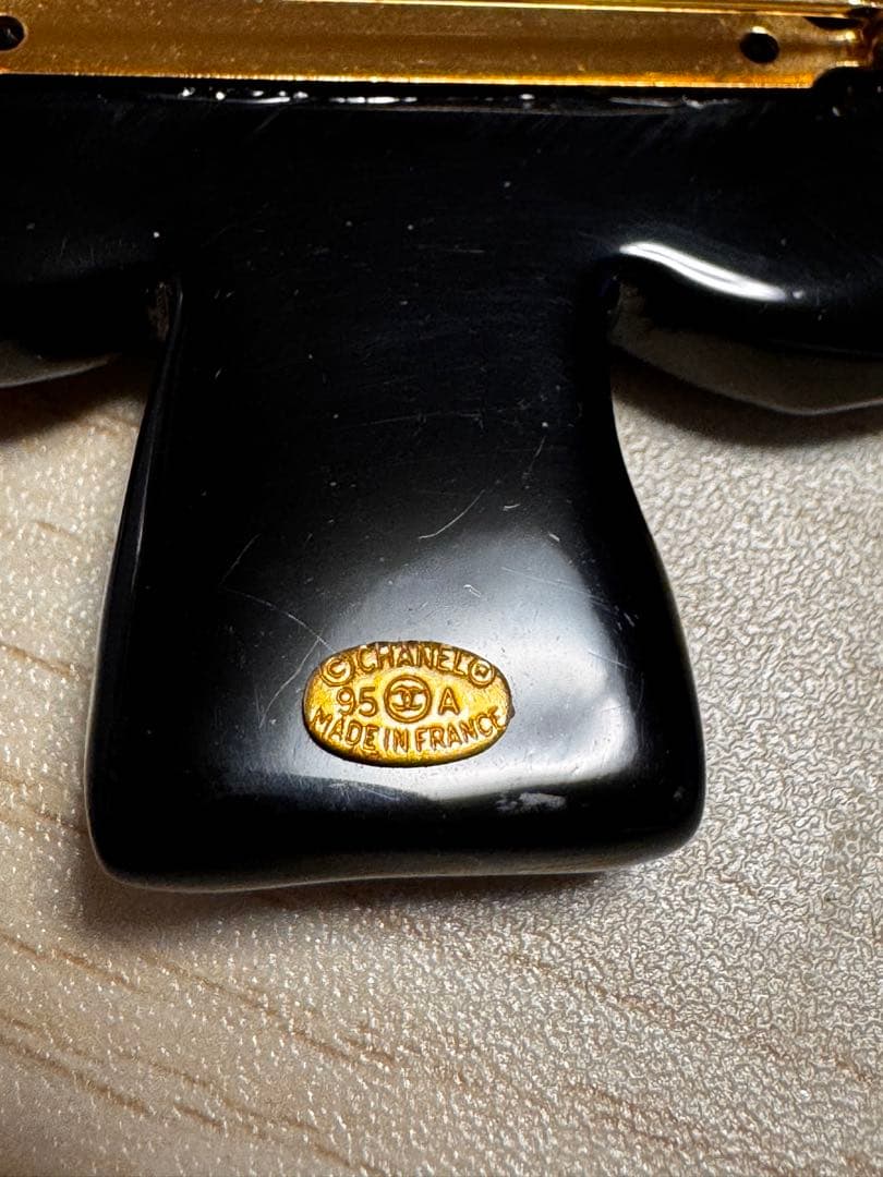 CHANEL ヴィンテージブローチ　クロスデザイン　CCマーク