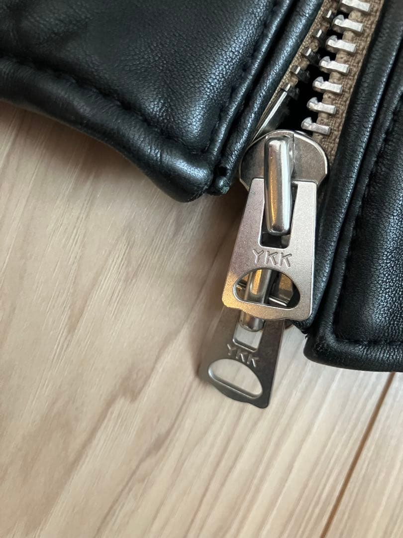 NANO UNIVERSE シングルライダースジャケット