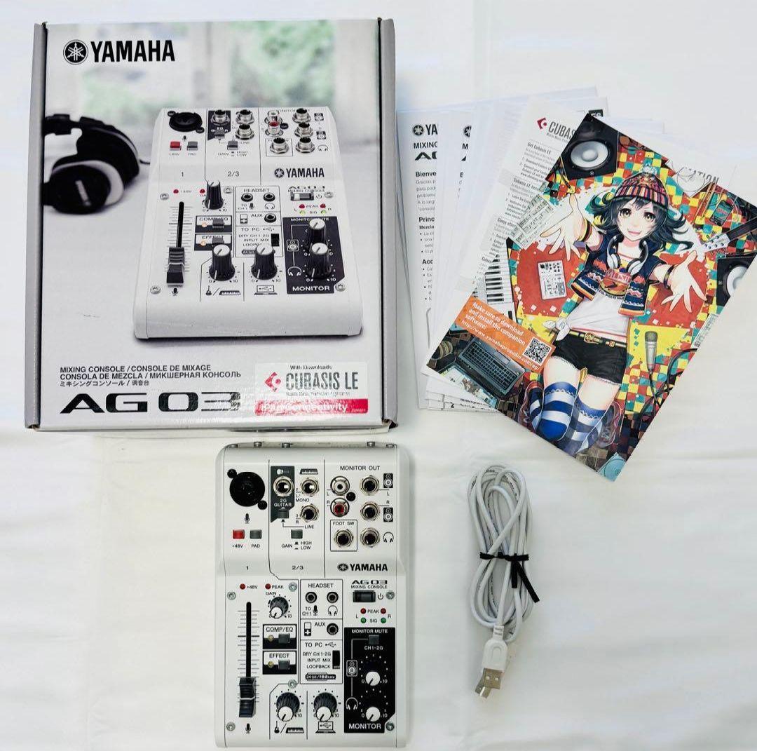 YAMAHA AG03 オーディオインターフェース MIXING CONSOLE