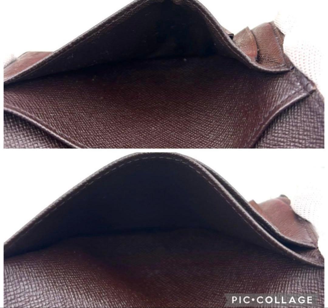 【極美品】ルイヴィトン ポルトフォイユ ヴィエノワ ダミエ がま口 二つ折り財布