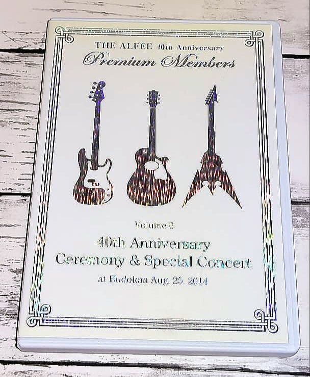 【DVD】 THE ALFEE 40thAnniversary 6巻コンプリート