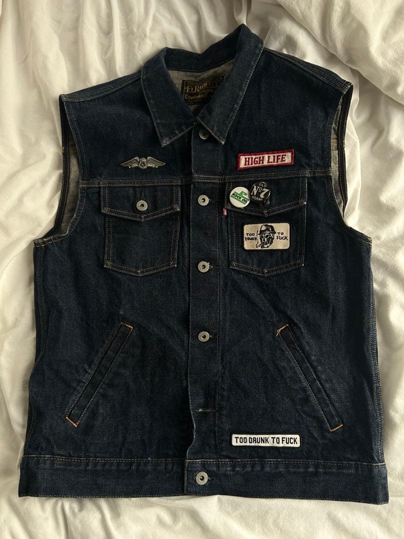 T*K様 レアデニムベスト　RADIALL