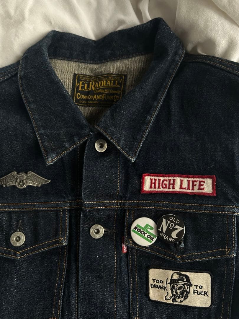 T*K様 レアデニムベスト　RADIALL