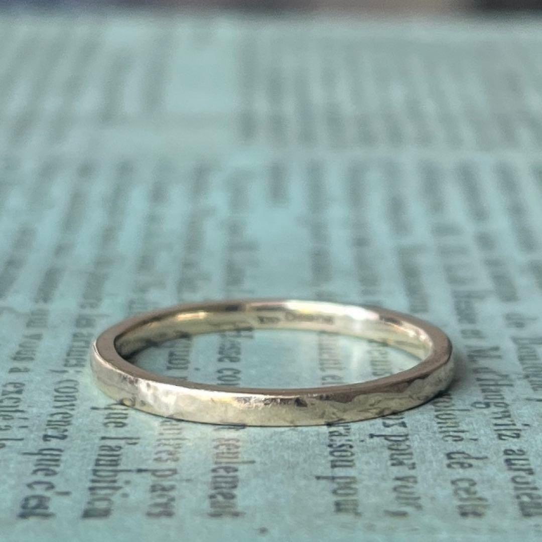 英国　イギリス　ヴィンテージ　9k 9金　バンドリング