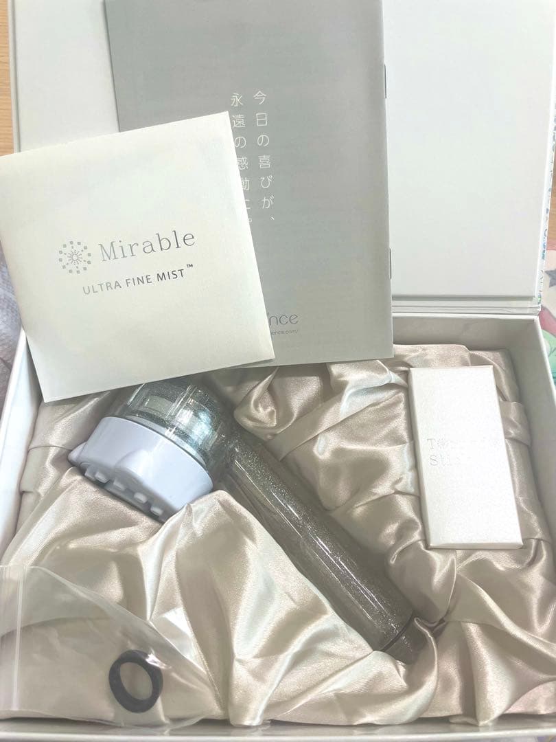 ミラブルプラス シャワーヘッドウルトラファインミスト正規品 新品未使用箱付き