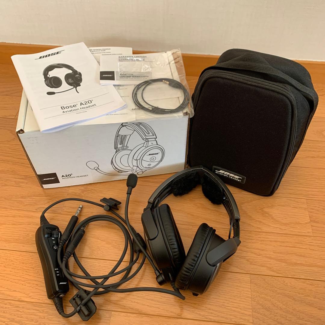 ヘッドホン Bose A20 Aviation Headset