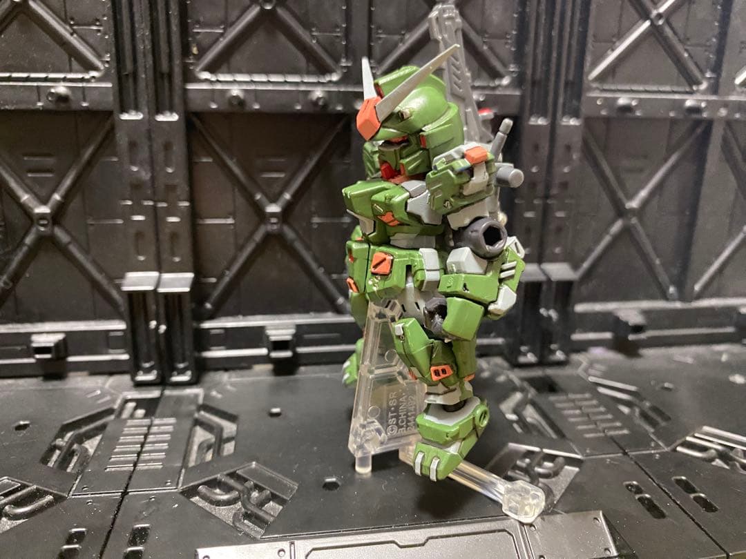 モビルスーツアンサンブル　FAガンダム7号機 改造塗装途中