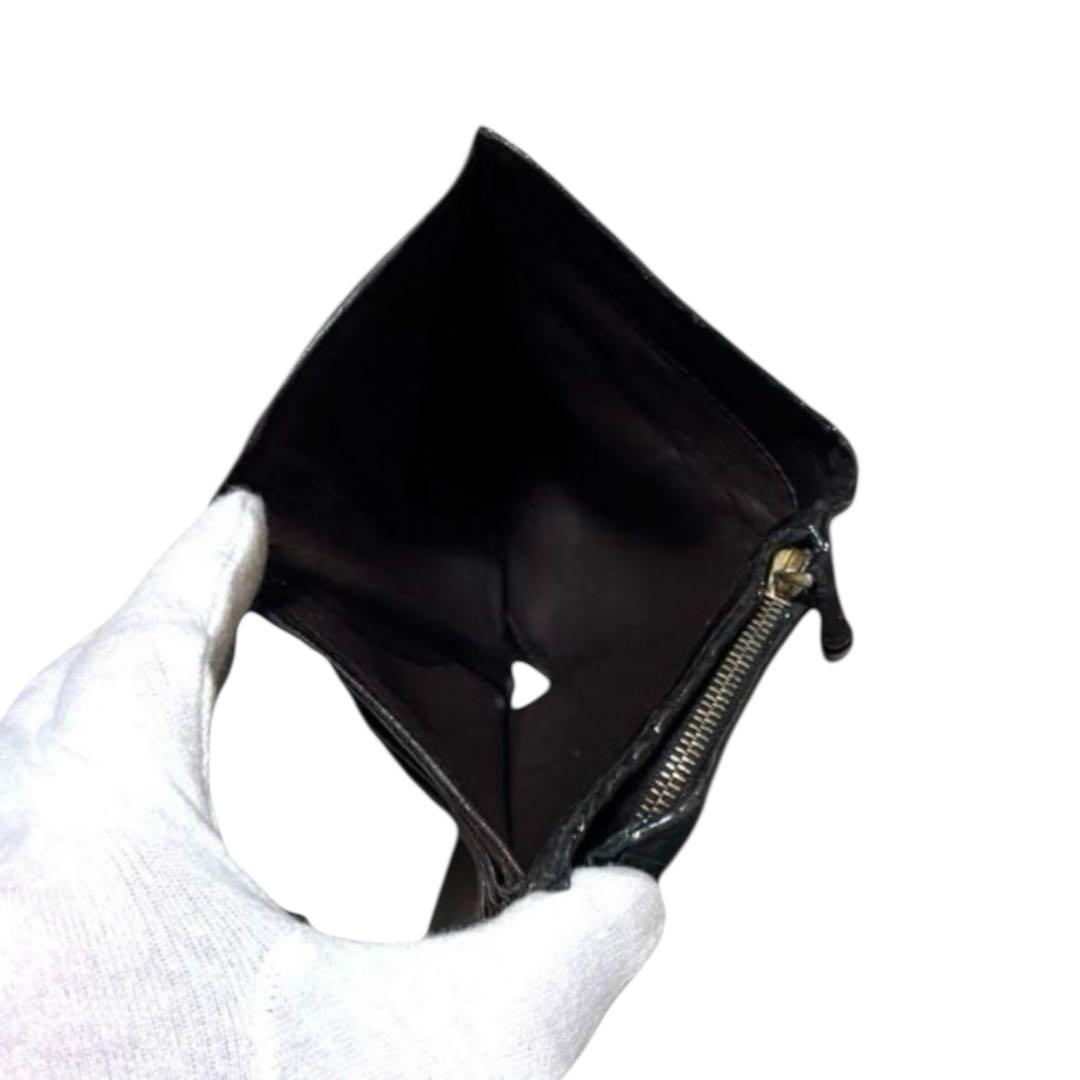 人気　ボッテガヴェネタ　折り財布　レザー　ダークブラウン　イントレチャート