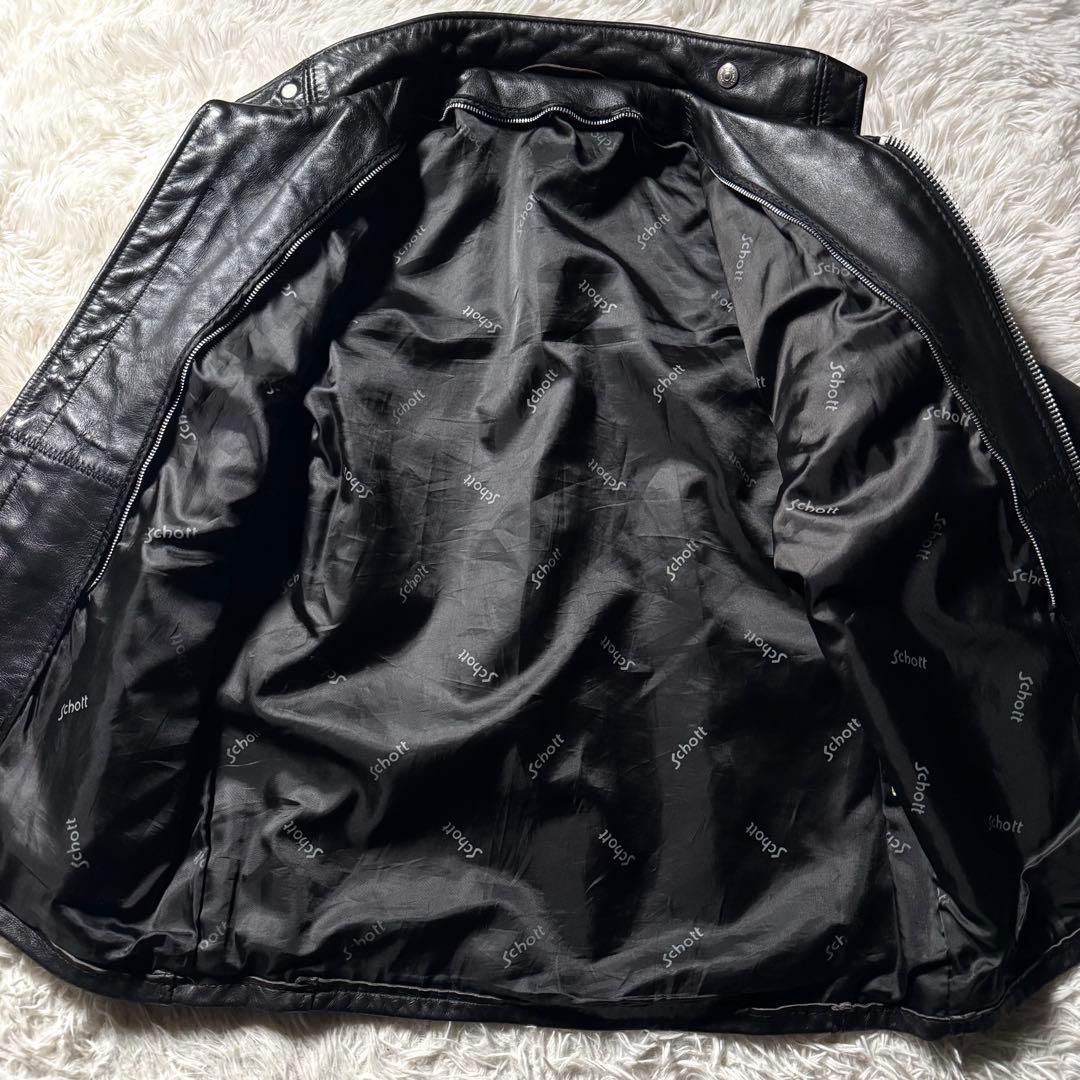 タ*0様 【米国製】schott ライダースジャケット　シングル　641 本革