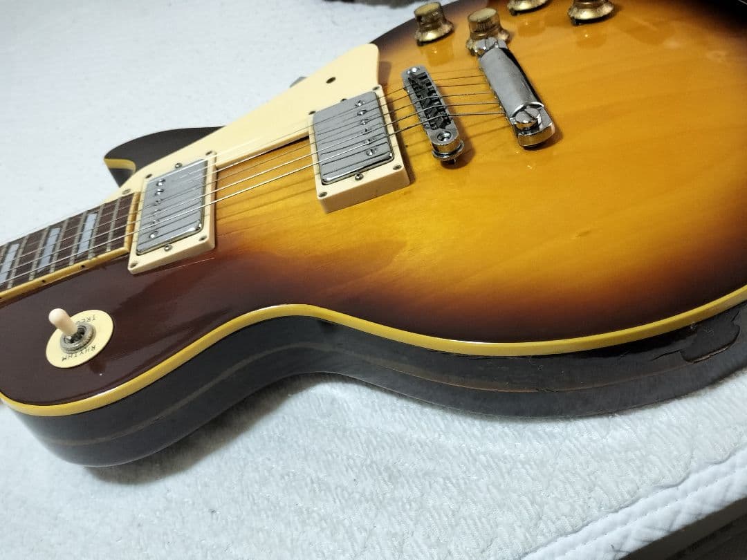 Greco グレコ レスポール スタンダード77' サンバースト セットネック