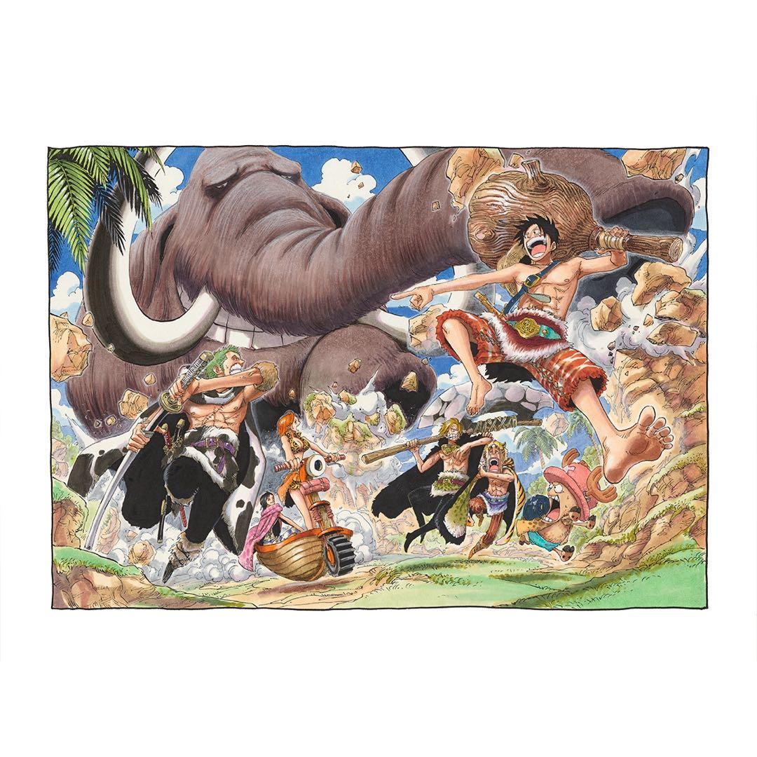 【世界20部限定複製原画】ONE PIECE / Mammoth