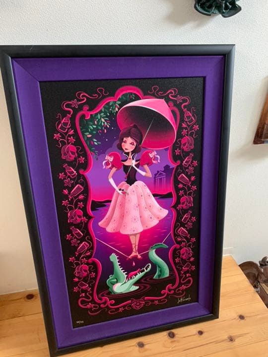 ホーンテッドマンション　絵　アート　ディズニー　レア　限定